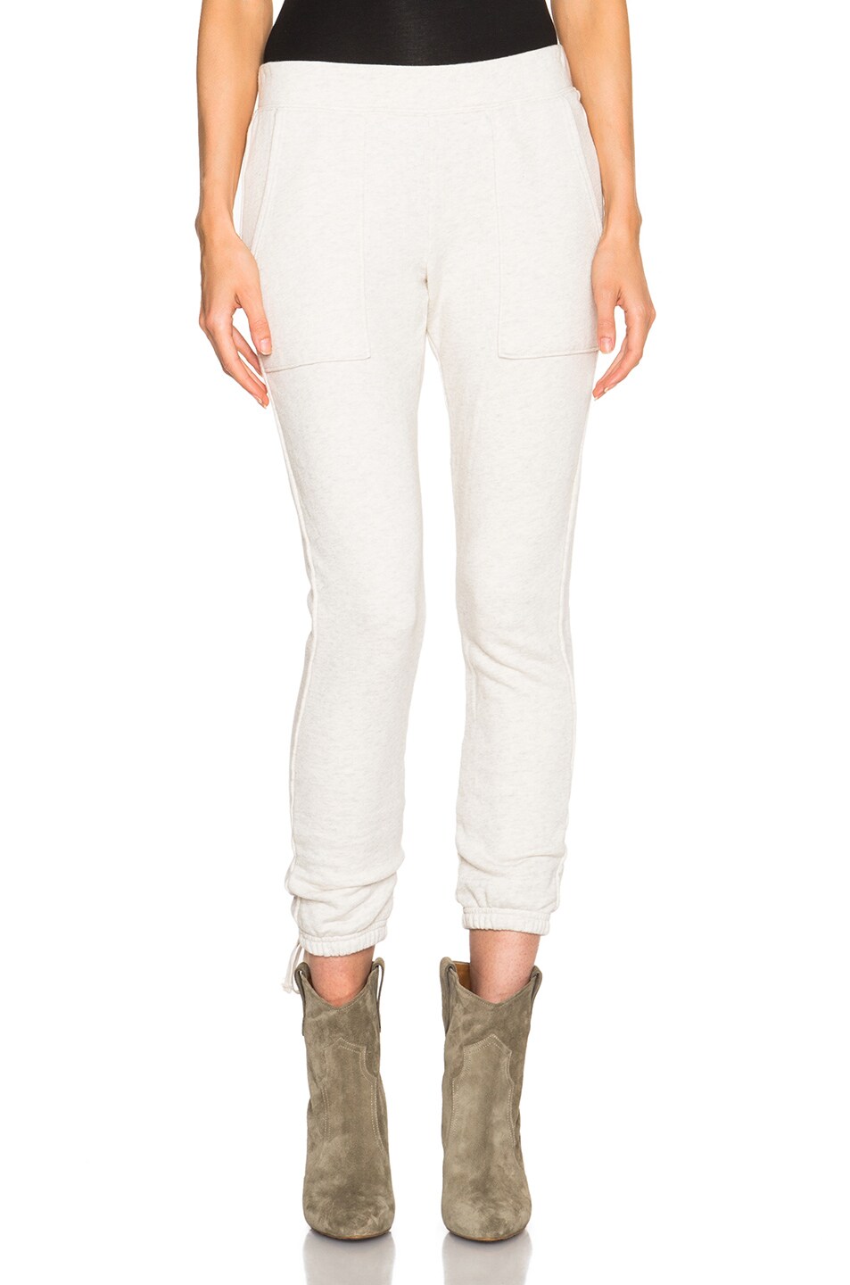 Image 1 of Pam & Gela Lace Up Pant in Oatmeal