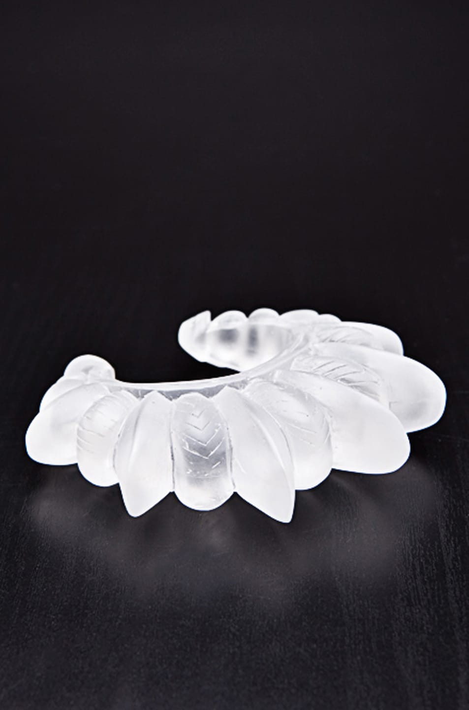 Image 1 of Pamela Love Tribal Spike Cuff in Clear Resin