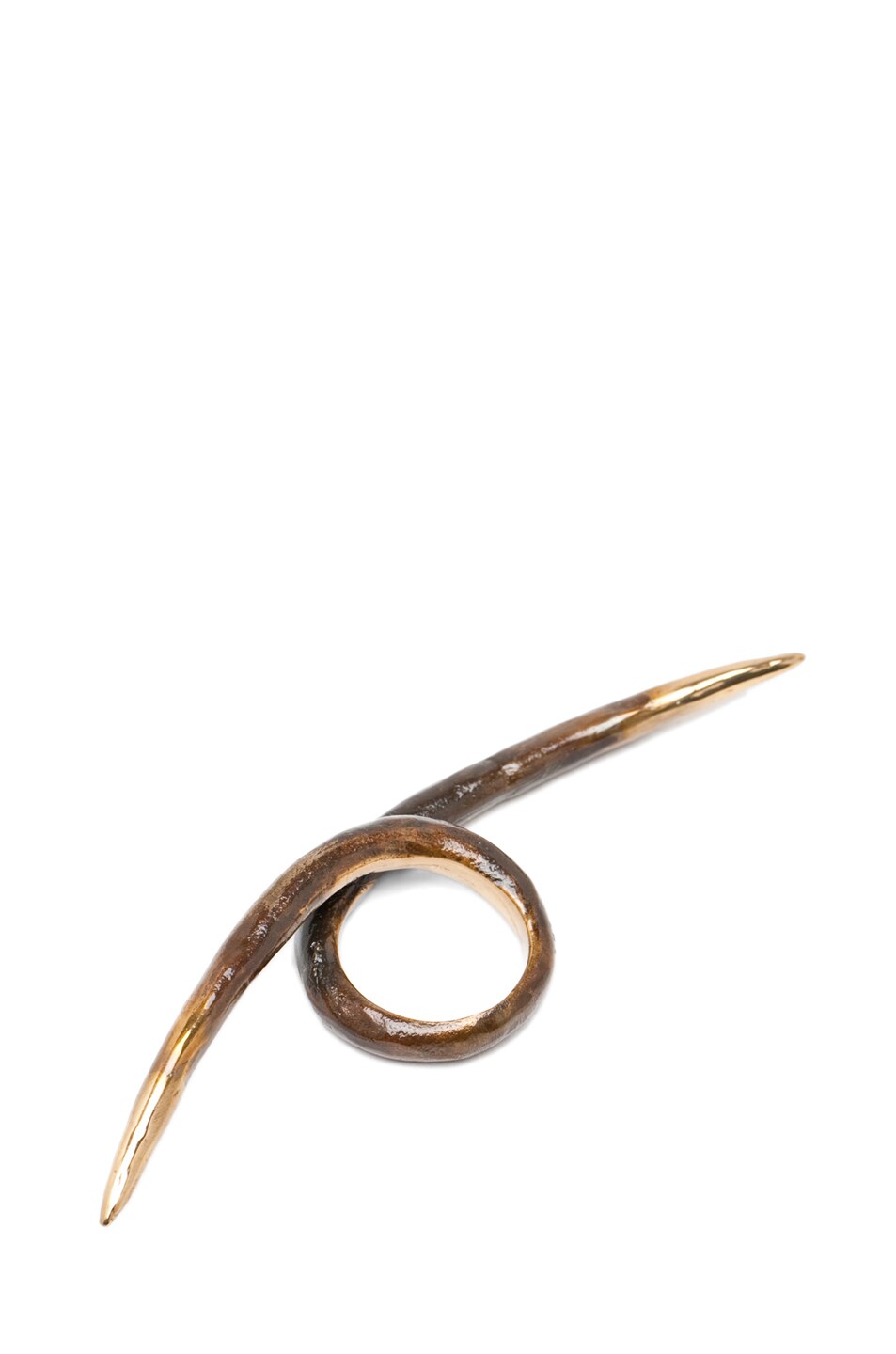 Image 1 of Pamela Love Porcupine Needle Ring in Bronze