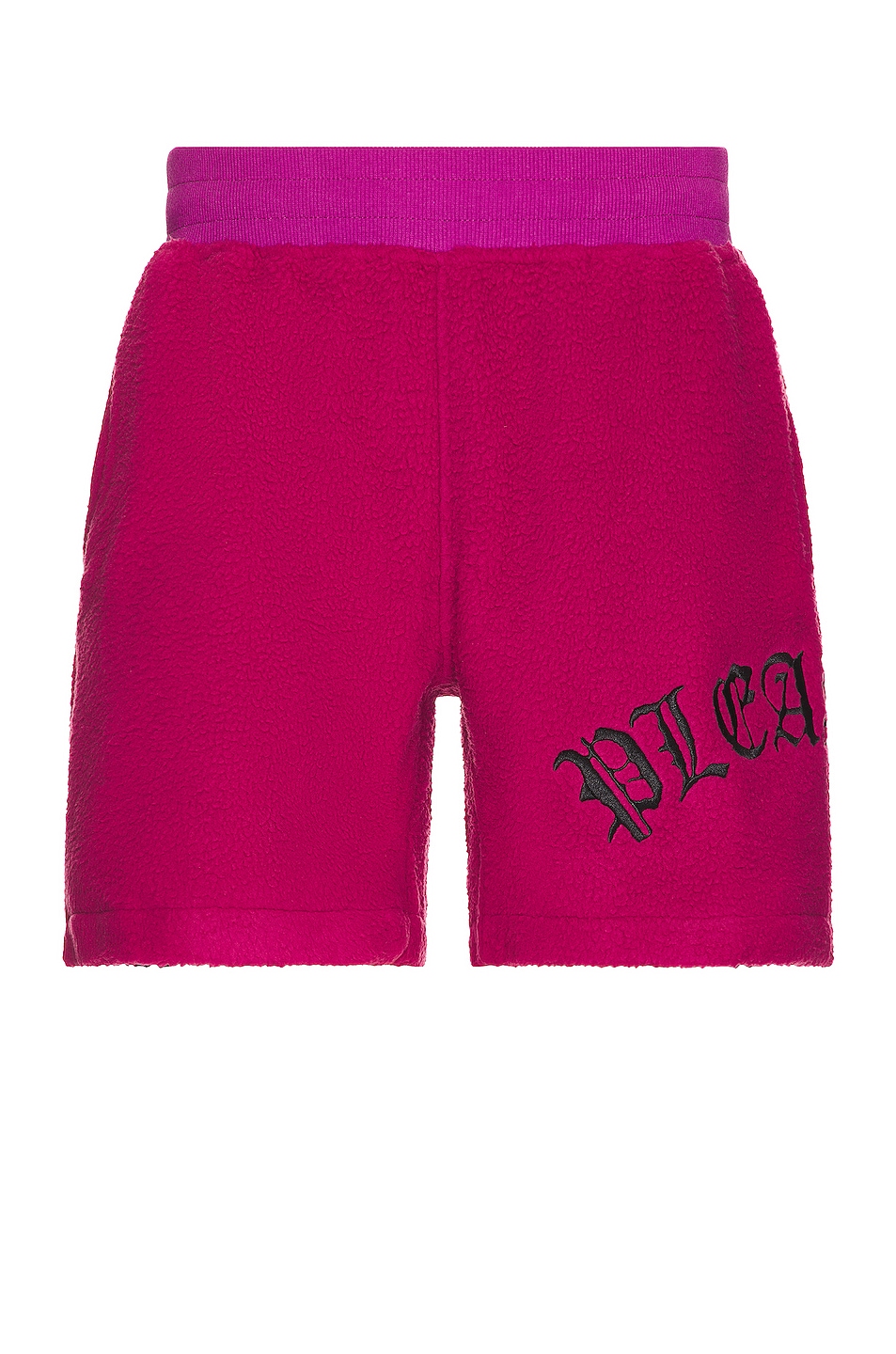 Image 1 of Pleasures Mars Sherpa Shorts in Mauve
