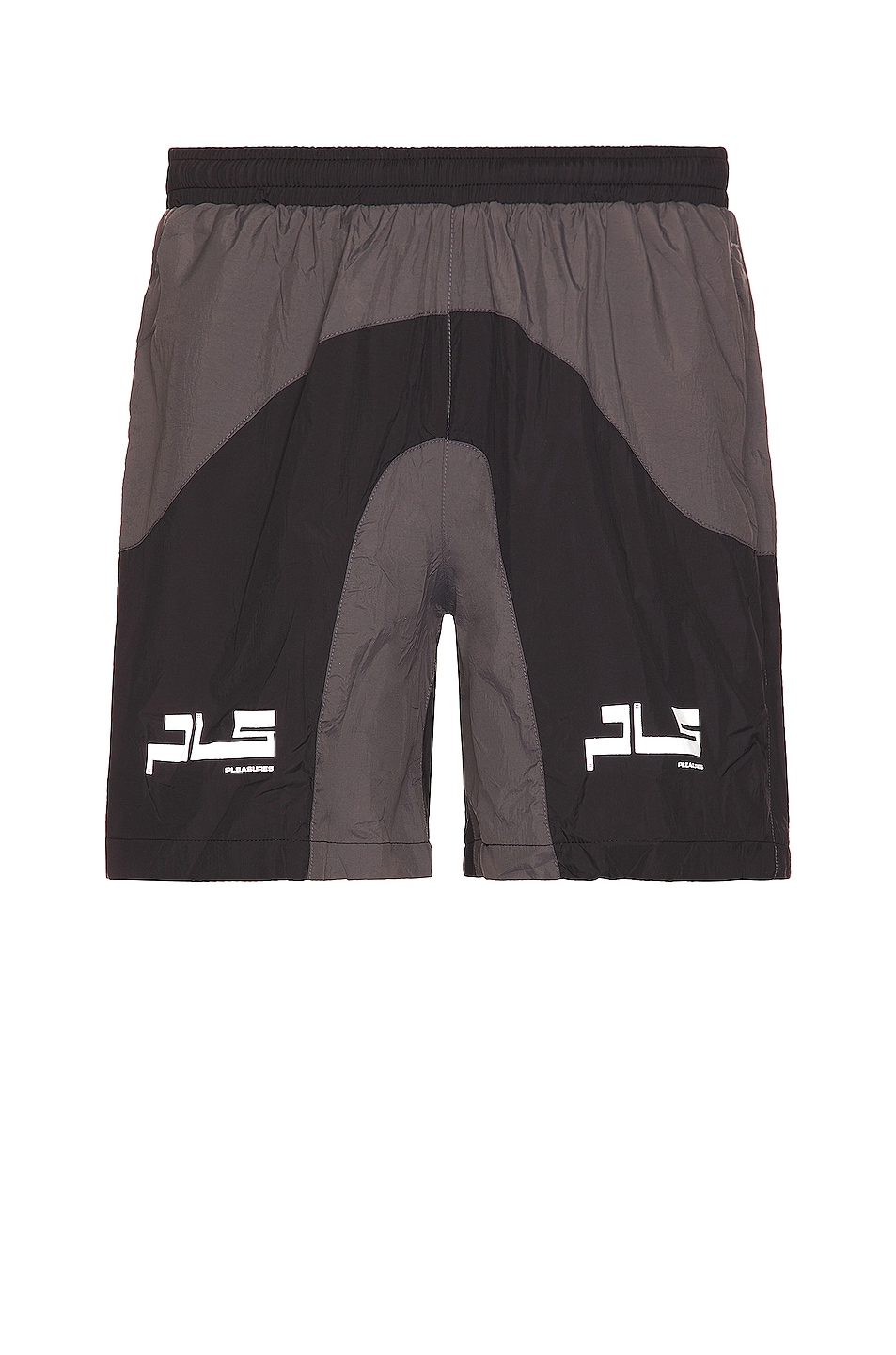 Image 1 of Pleasures Scholar Sport Shorts in Black