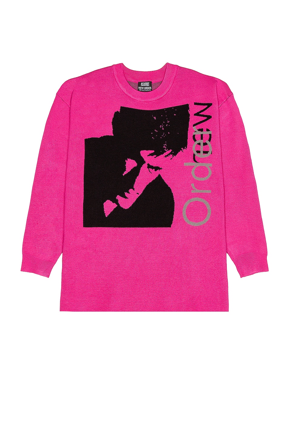 Image 1 of Pleasures Lowlife Jacquard Sweater in Pink