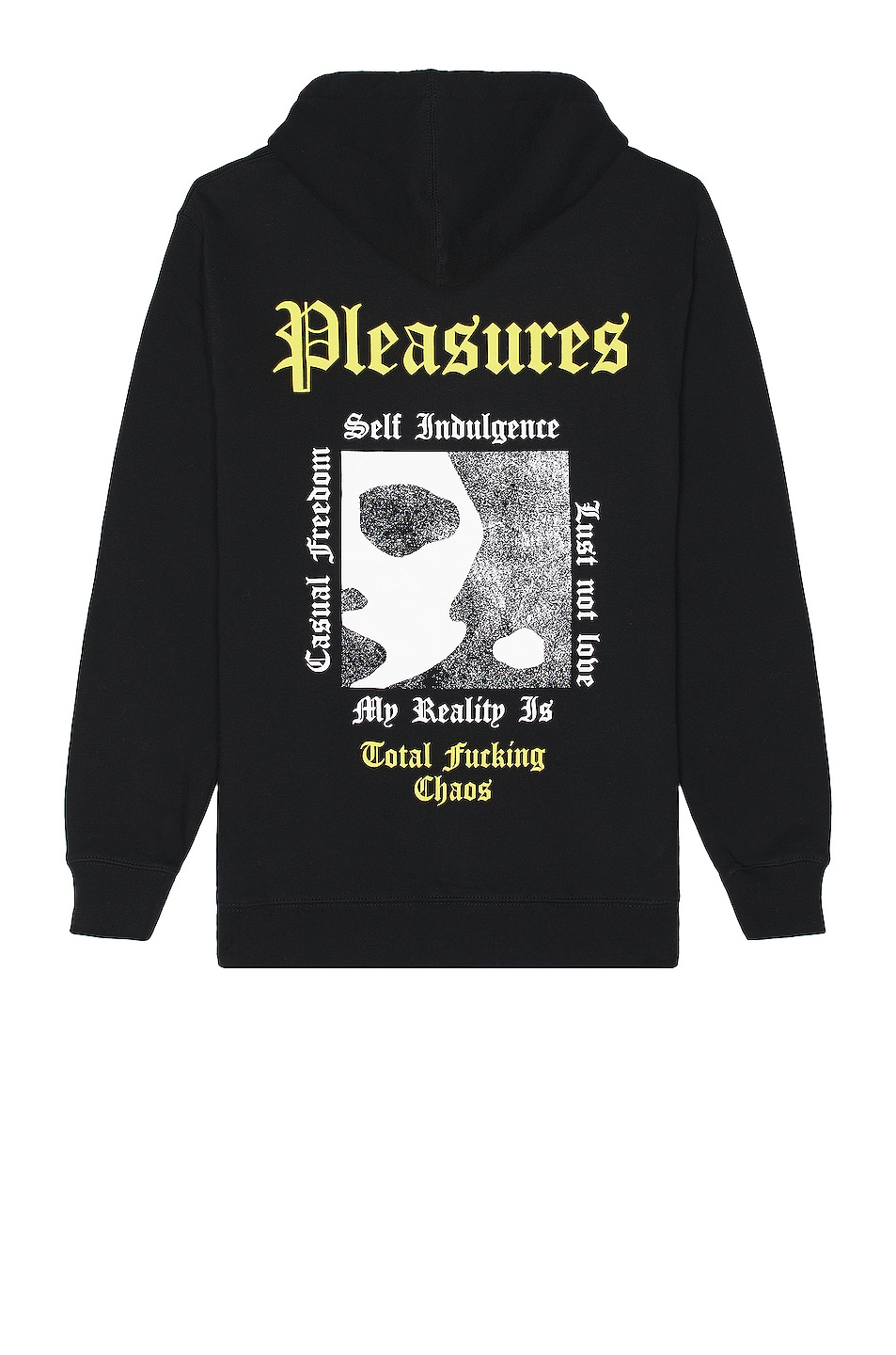 Image 1 of Pleasures Reality Hoodie in Black