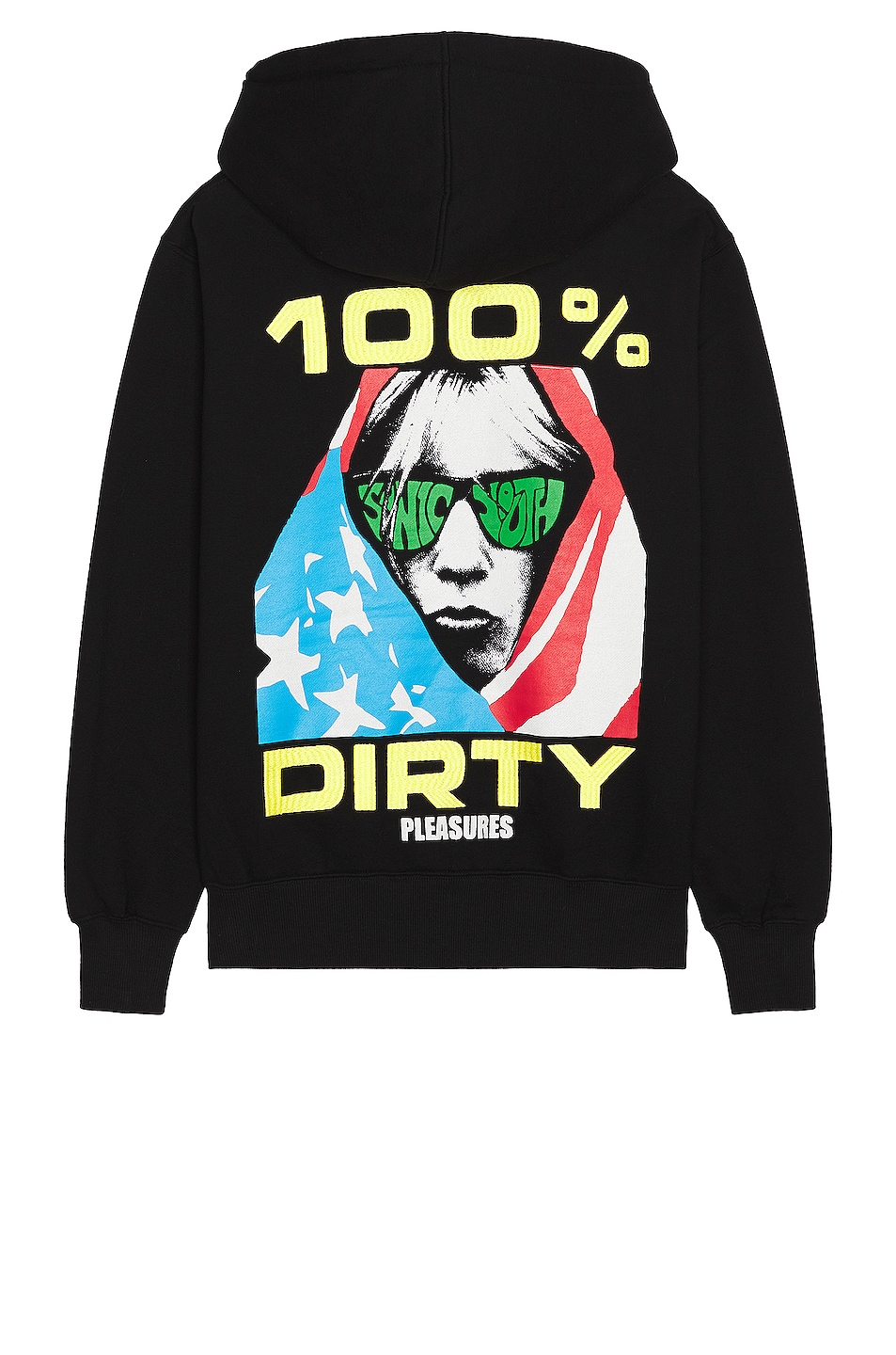 X Sonic Youth Dirty Hoodie in Black
