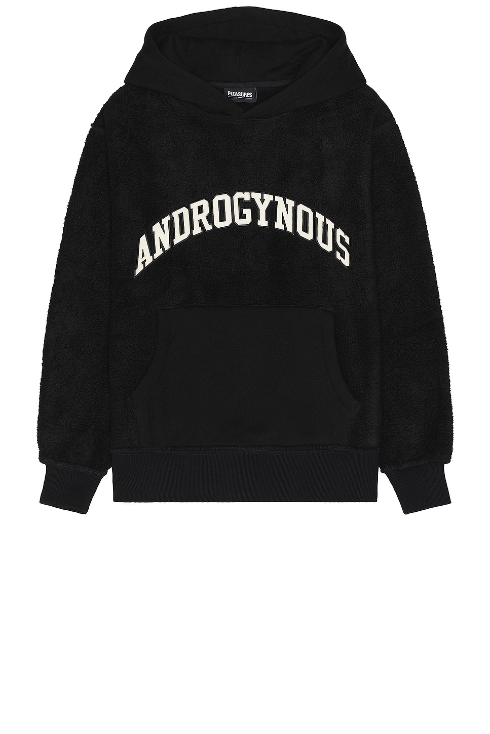 Image 1 of Pleasures Androgynous Hoodie in Black