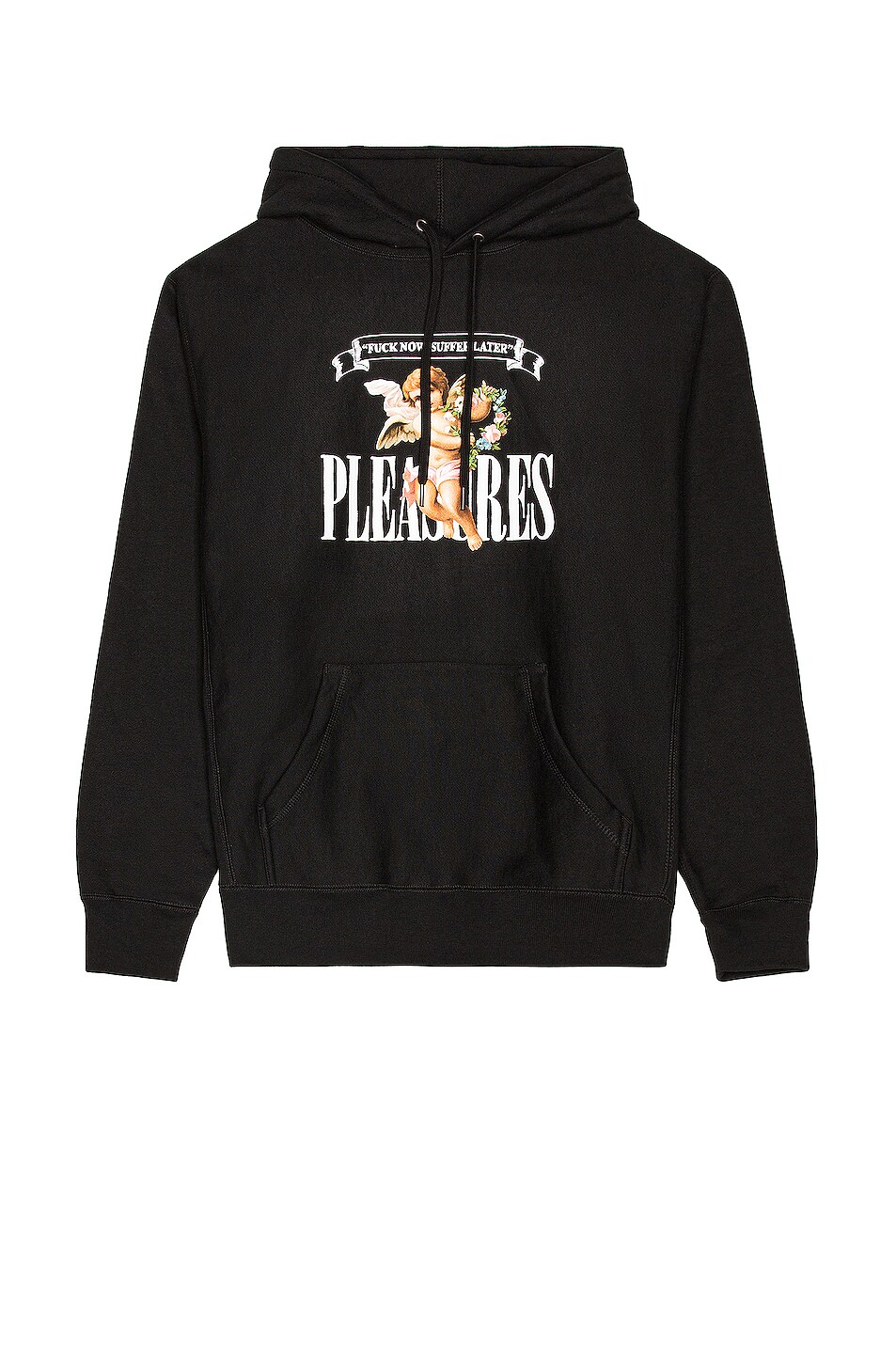 Image 1 of Pleasures Suffer Hoodie in Black