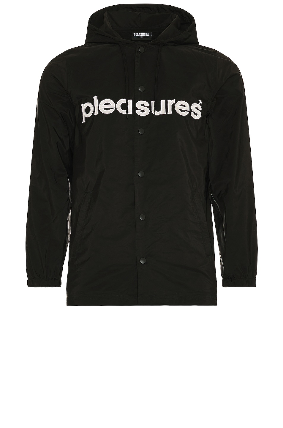 Image 1 of Pleasures Keys Coaches Jacket in Black