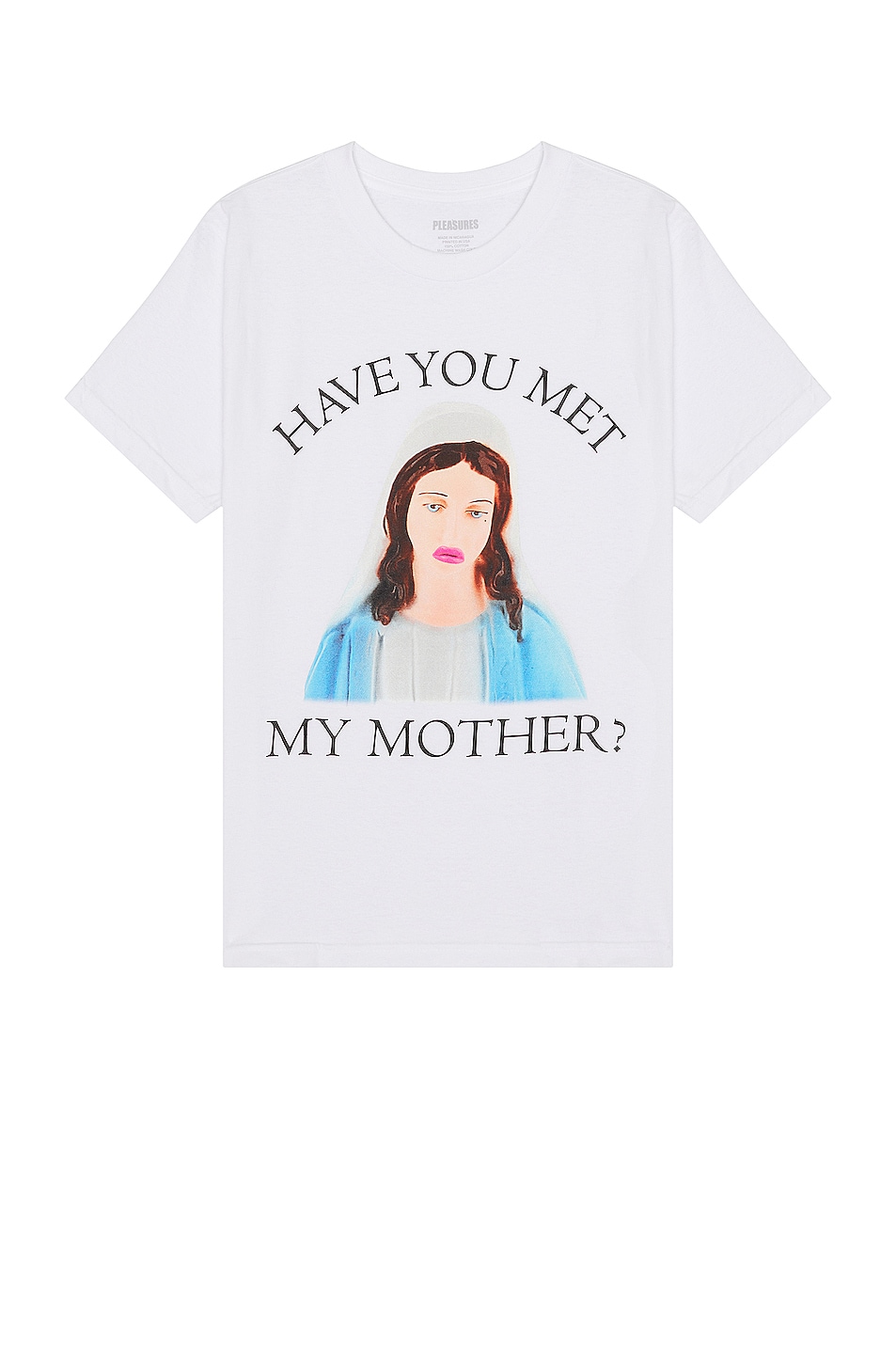 Image 1 of Pleasures Mother T-shirt in White