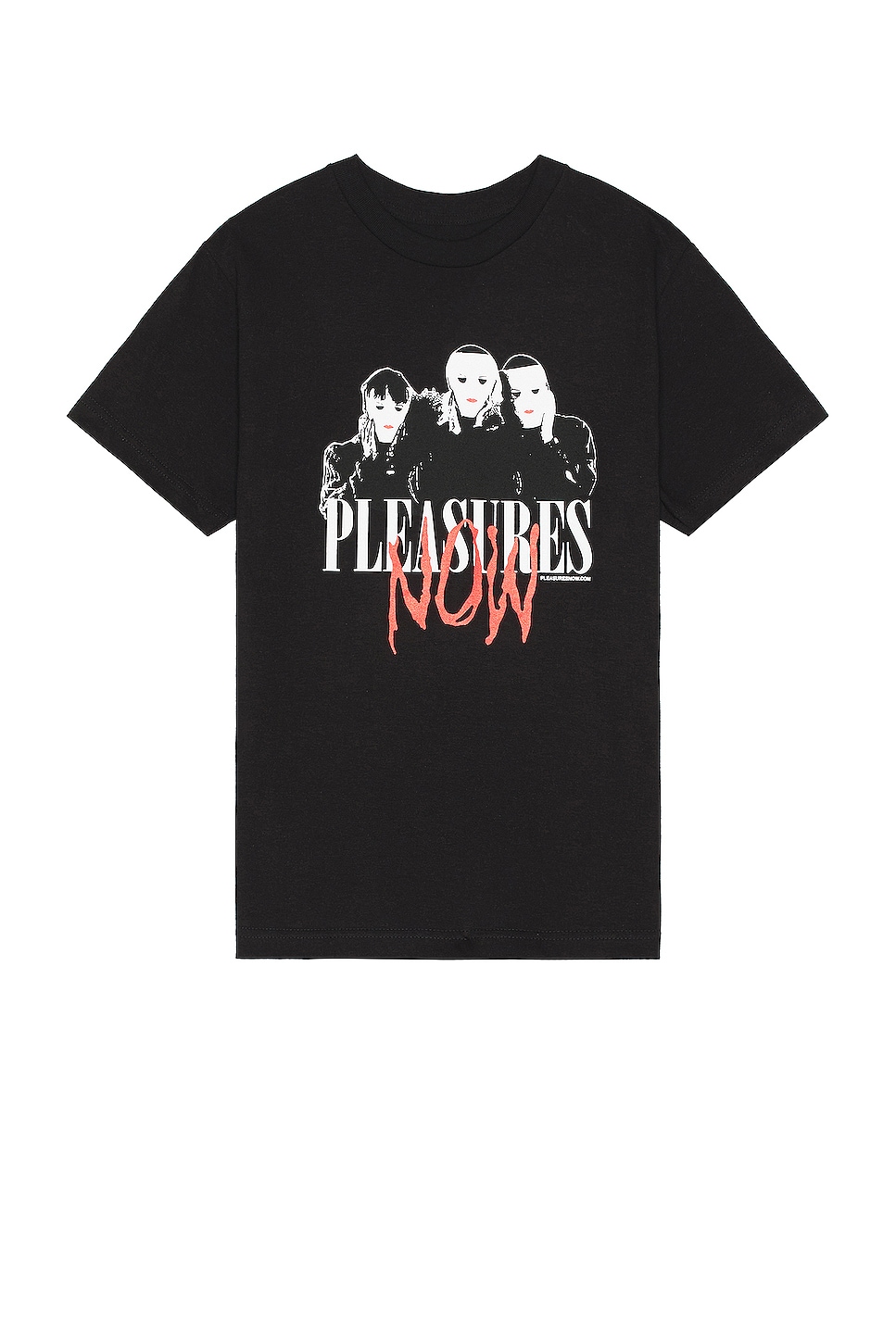 Image 1 of Pleasures Masks T-shirt in Black