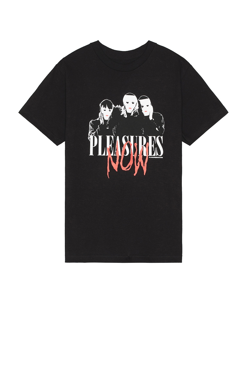 Image 1 of Pleasures Masks T-shirt in Black