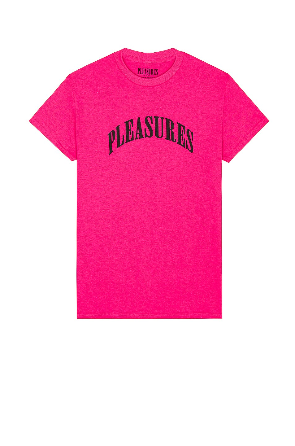 Image 1 of Pleasures Surprised T-Shirt in Hot Pink