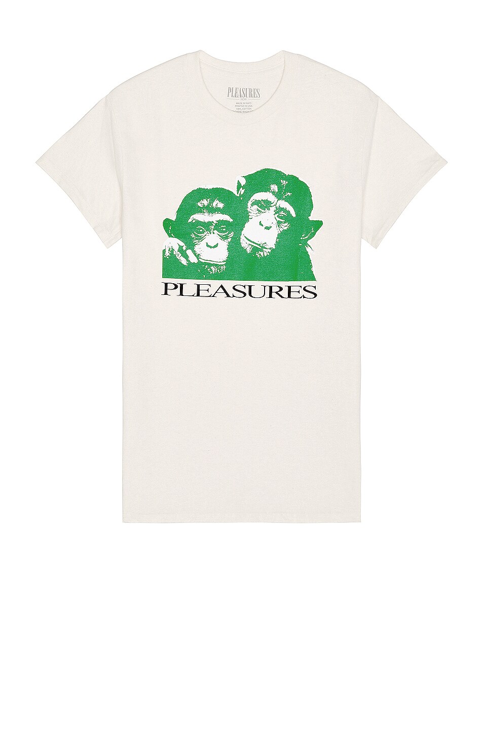 Image 1 of Pleasures Friendship T-Shirt in Natural