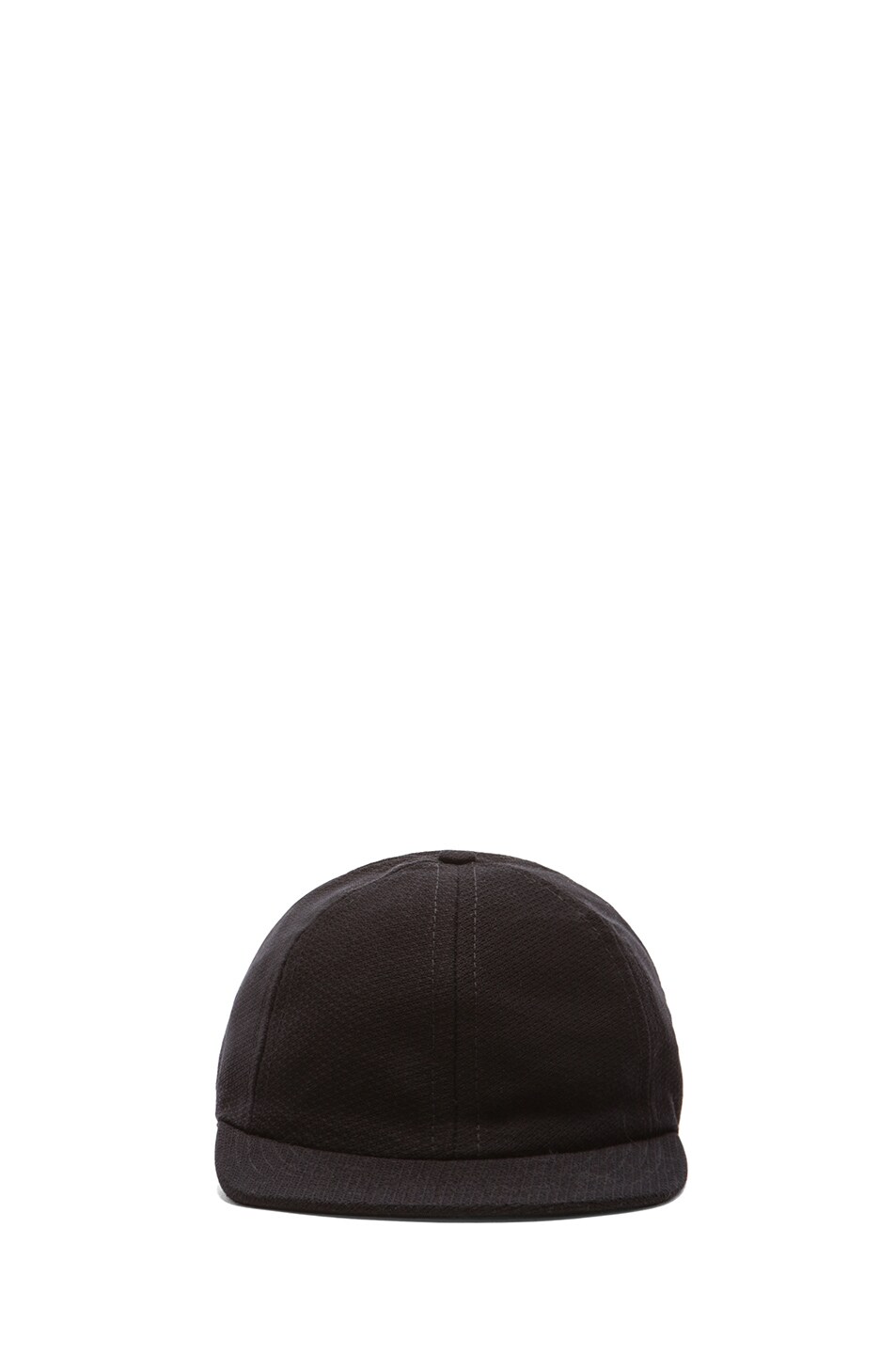 Image 1 of Patrik Ervell Cotton & Nylon Mesh Sport Cap in Black