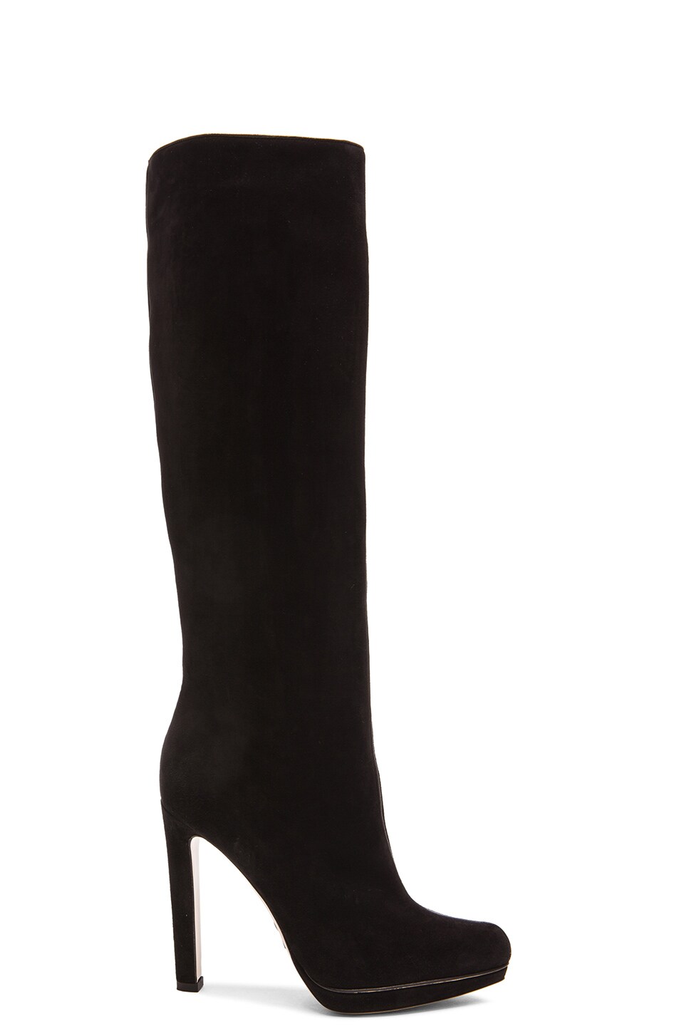 Image 1 of Paul Andrew Greenwitch Suede Boots in Black