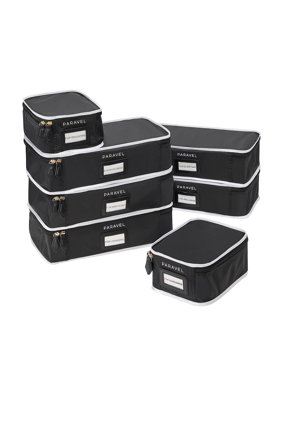 Trunk Packing Cube Set in Black