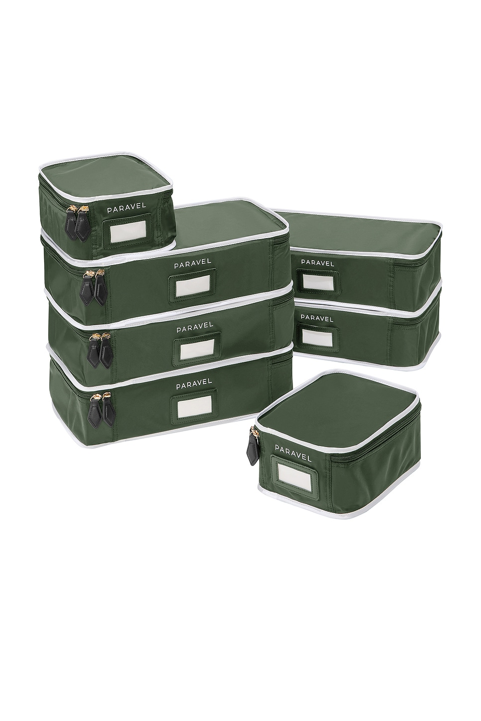 Trunk Packing Cube Set in Green