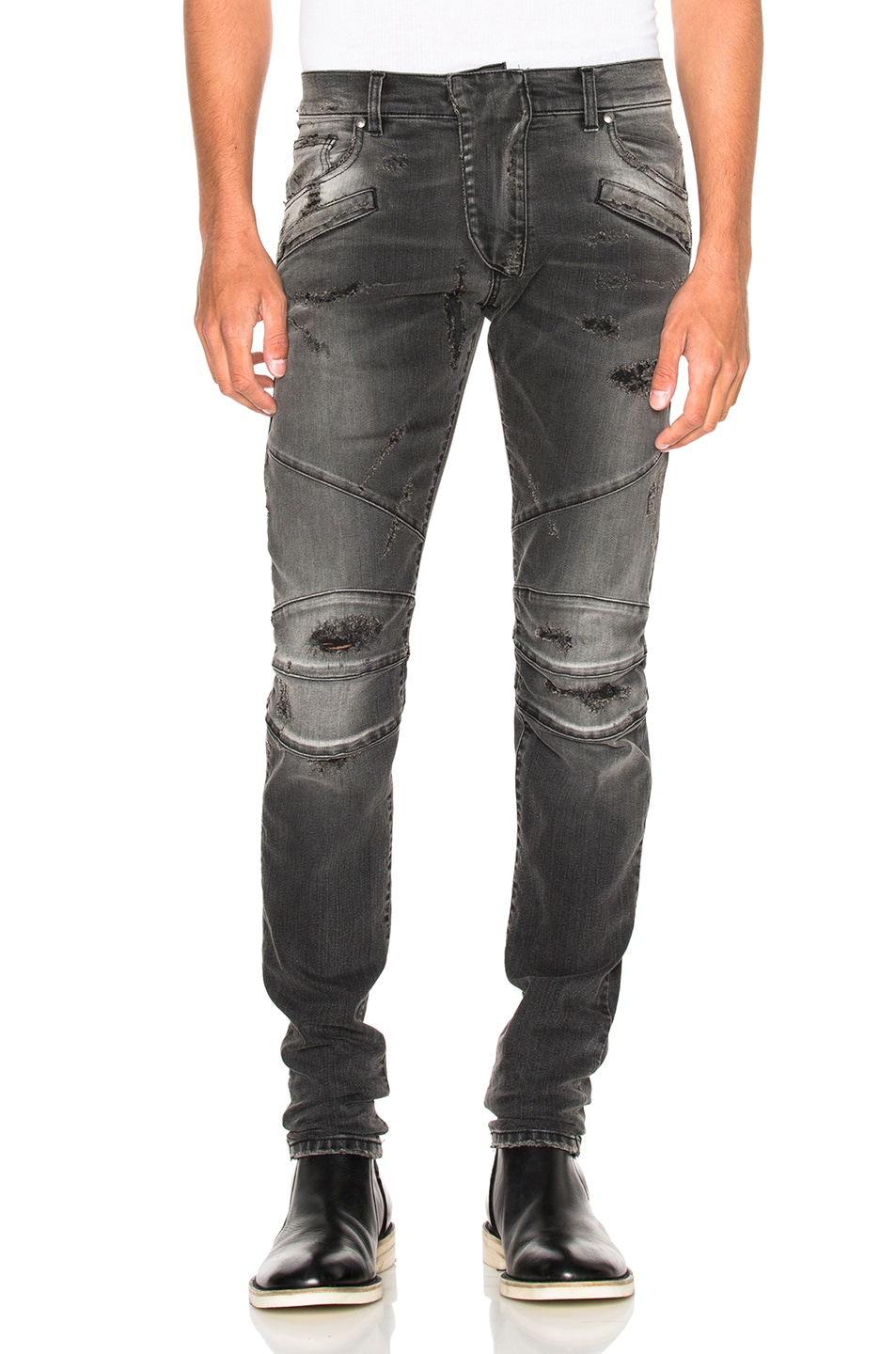 Image 1 of Pierre Balmain Jeans in Black Denim