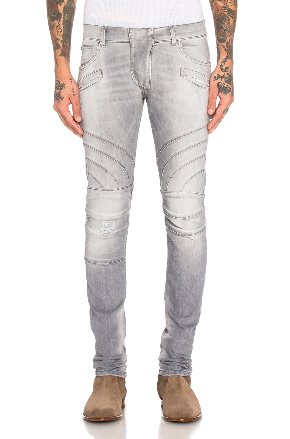 Image 1 of Pierre Balmain Jeans in Grey