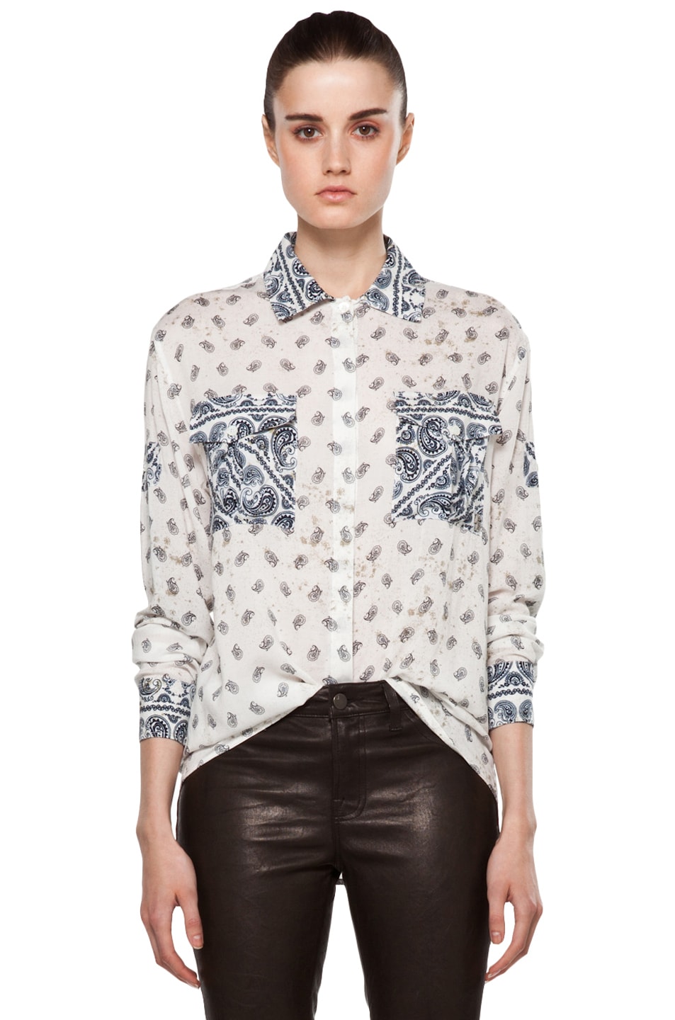 balmain button up