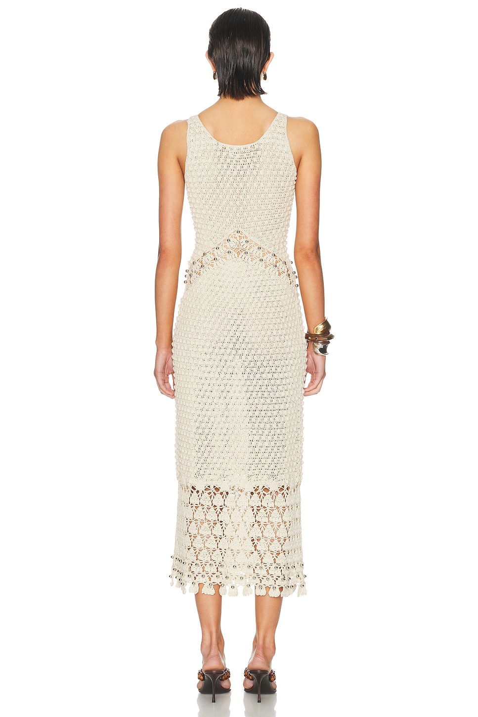 Sleeveless Crochet Dress