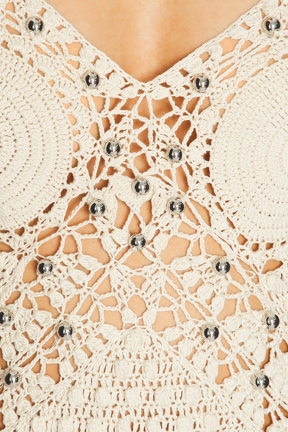Sleeveless Crochet Dress