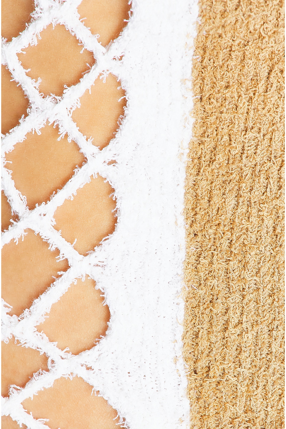 Side Cut Out Knit Short - Thumbnail 5