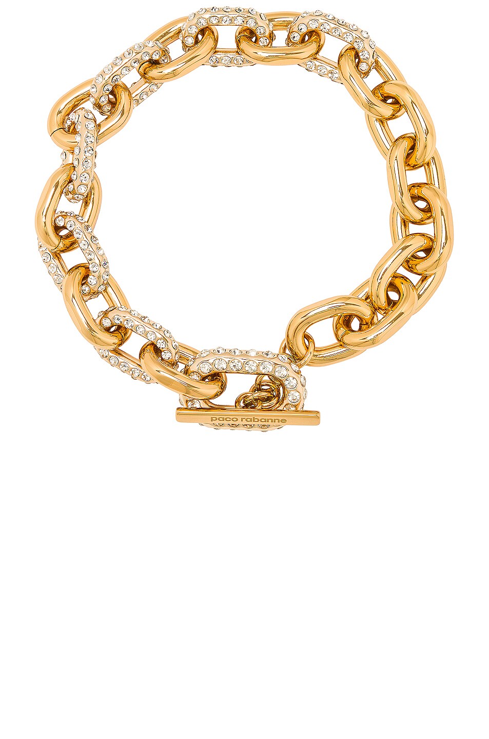 Image 1 of RABANNE XL Link Necklace in Gold