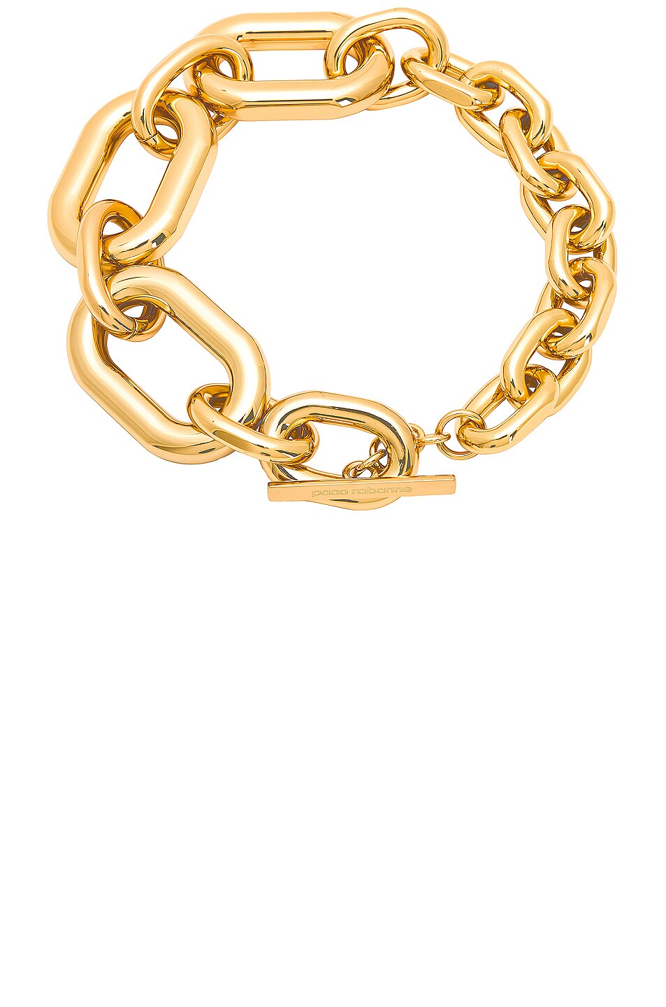 Image 1 of PACO RABANNE XL Link Necklace in Gold