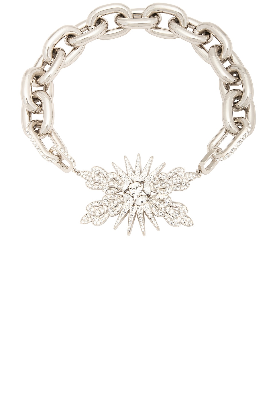 Image 1 of RABANNE Collier Necklace in Silver