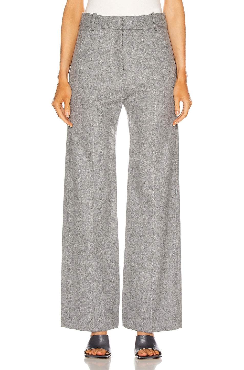 Image 1 of RABANNE Trousers in Heather Grey