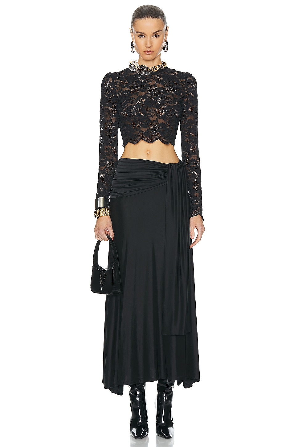 RABANNE - Woman - Black - Skirt