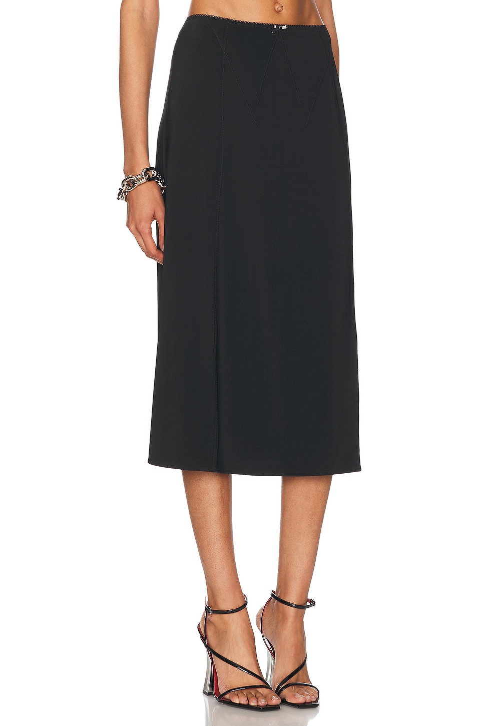 RABANNE MIDI SKIRT