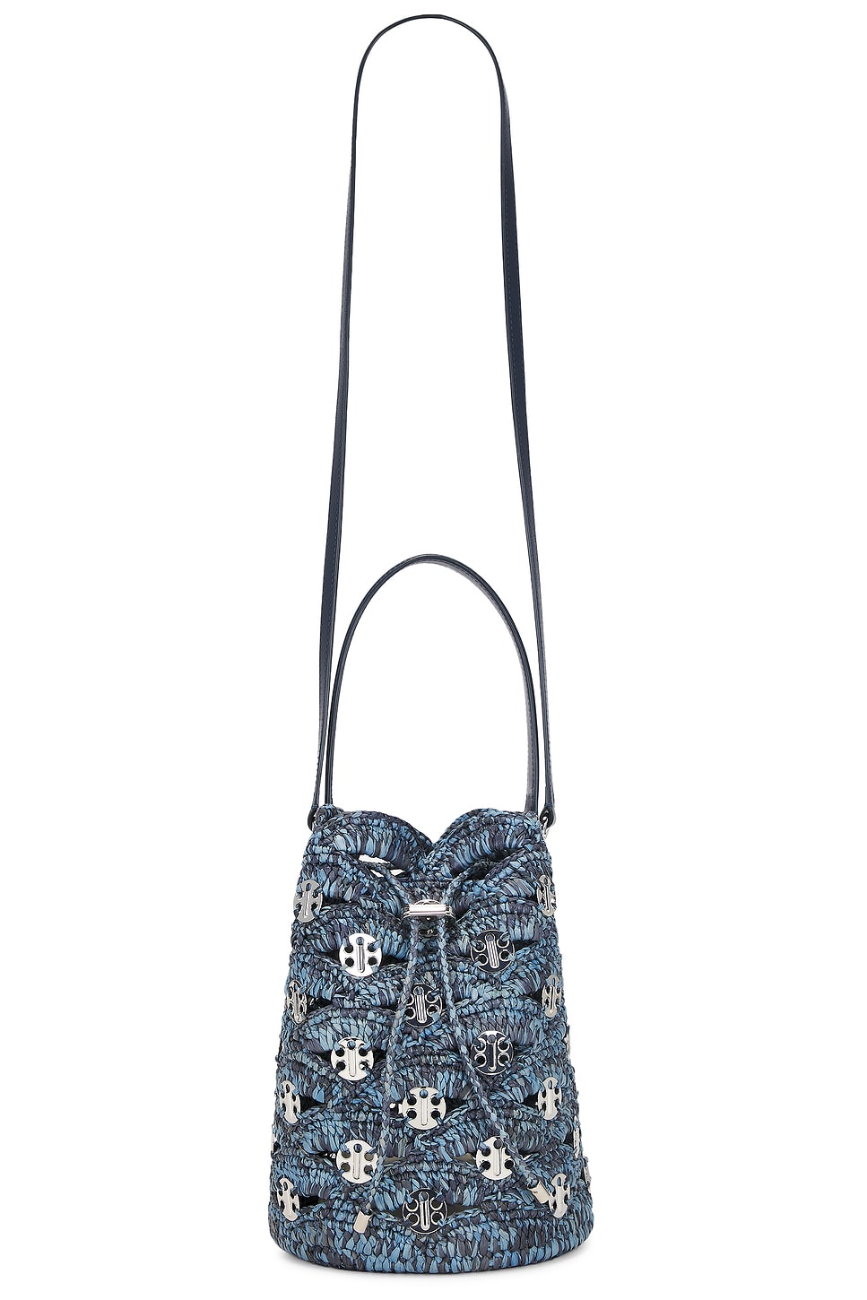 Sac A Main Bucket Bag in Blue