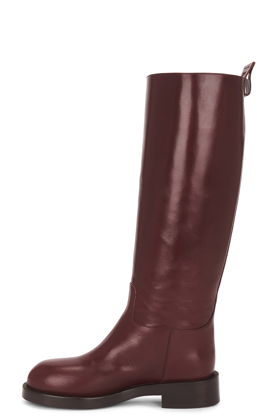 RABANNE Knee High Boots in Bordeaux FWRD