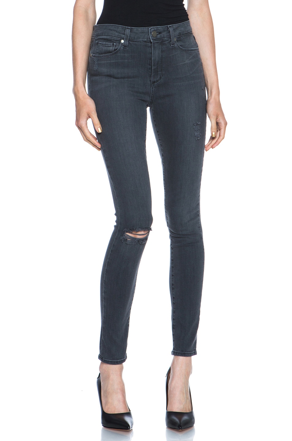 Image 1 of Isabel Marant Hoxton Ultra Skinny Jean in Kate Destructed