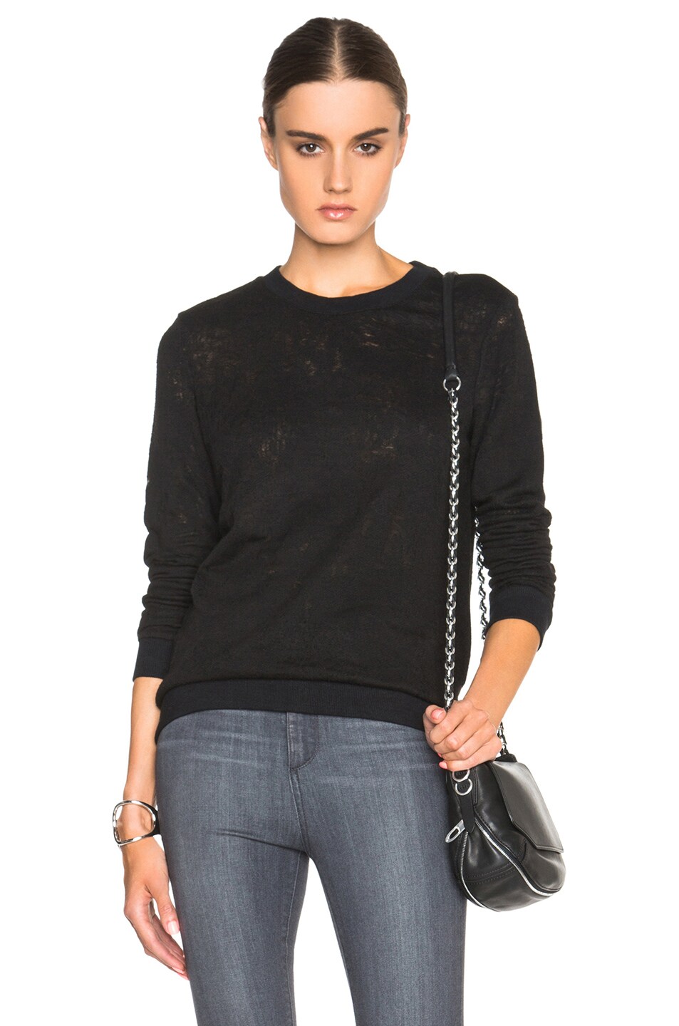 Image 1 of Isabel Marant Josette Sweatshirt in Black