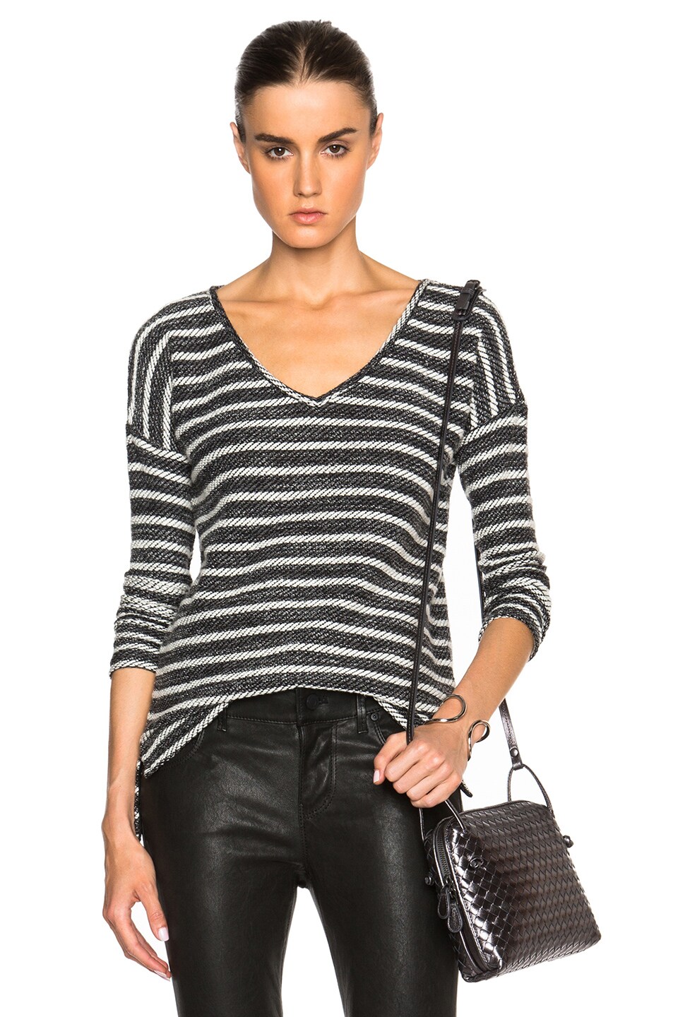 Image 1 of Isabel Marant Martine Top in Black & White