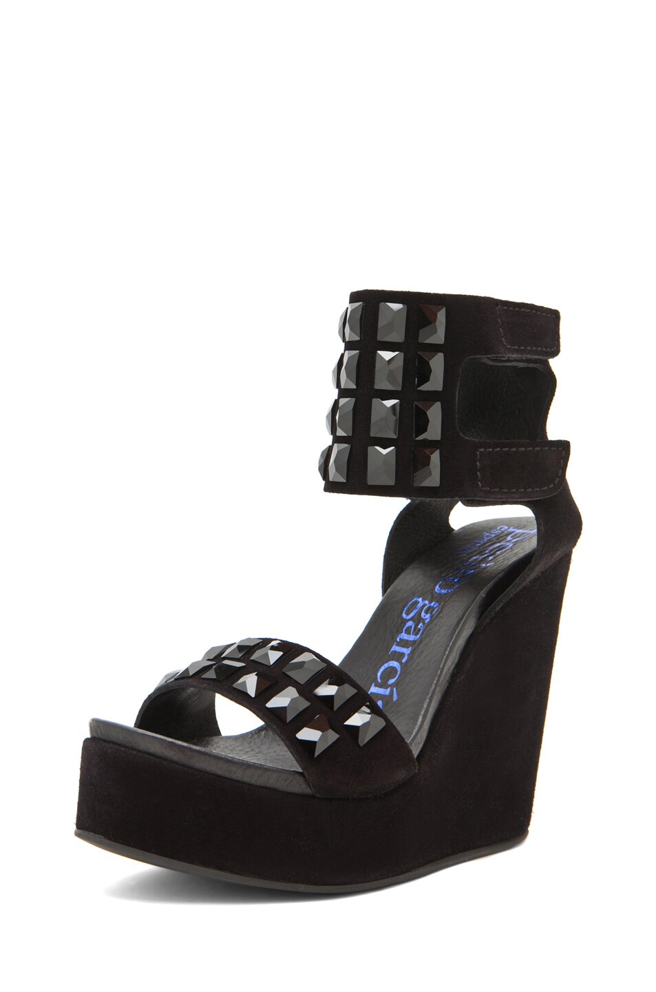 talisa perforated sneaker wedge