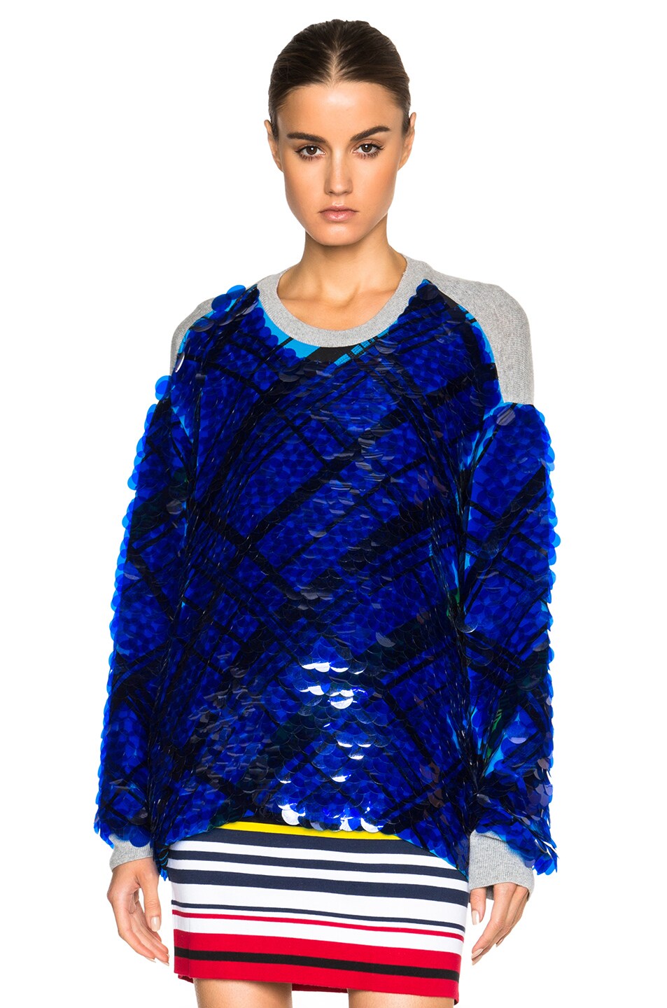 Image 1 of Preen by Thornton Bregazzi Hoxton Sweatshirt in Blue