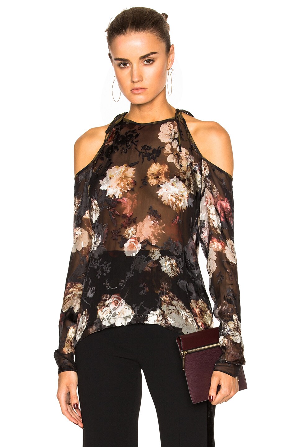 Image 1 of Preen by Thornton Bregazzi Alva Top in Painted Flower
