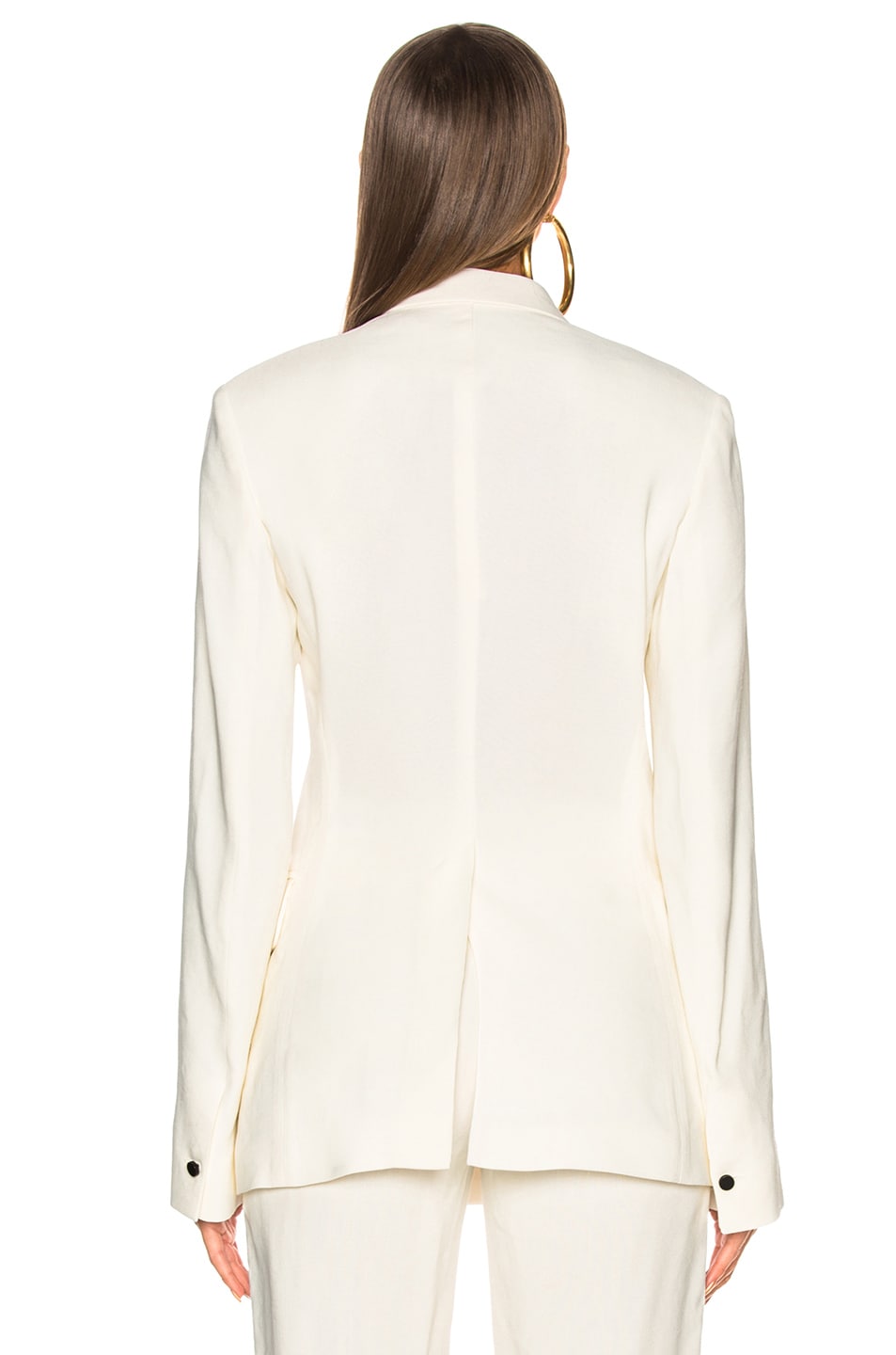 Petar Petrov Joana Blazer in Ivory | FWRD