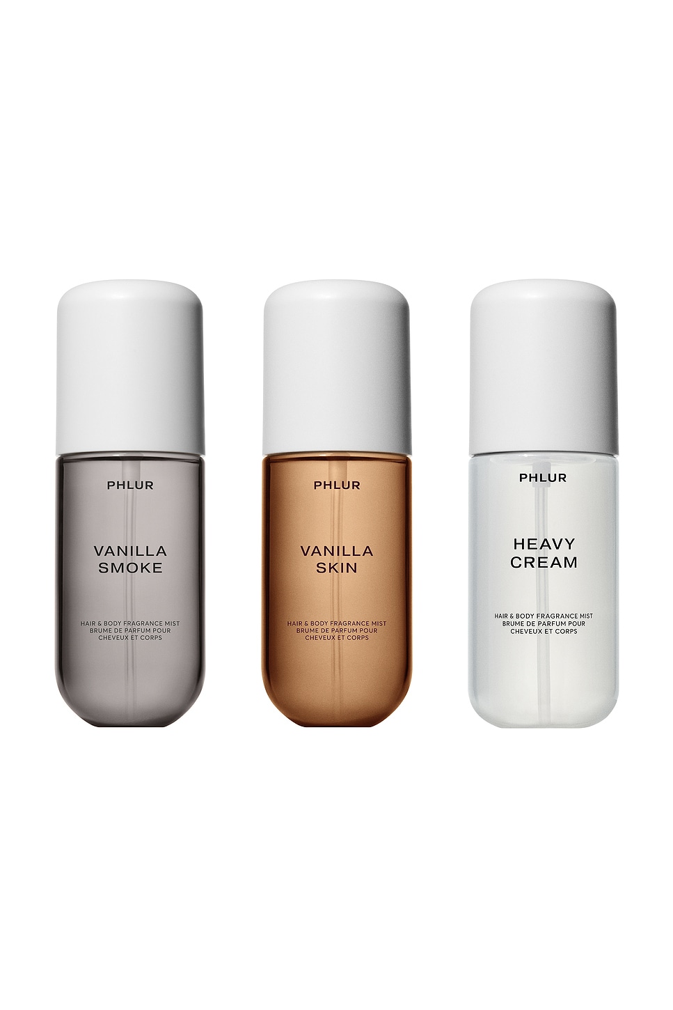 Phlur Decadent Layering Body Mist Set In Transparent