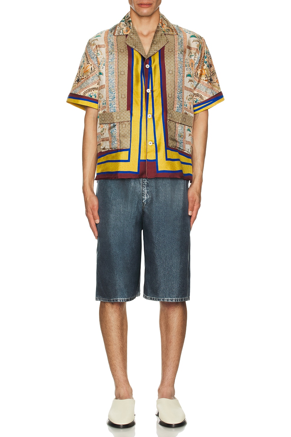 Image 1 of Pierre-Louis Mascia Shorts in Blue