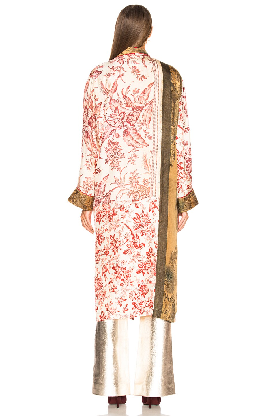 Pierre-Louis Mascia Aloeuw Patchwork Robe in Multi | FWRD