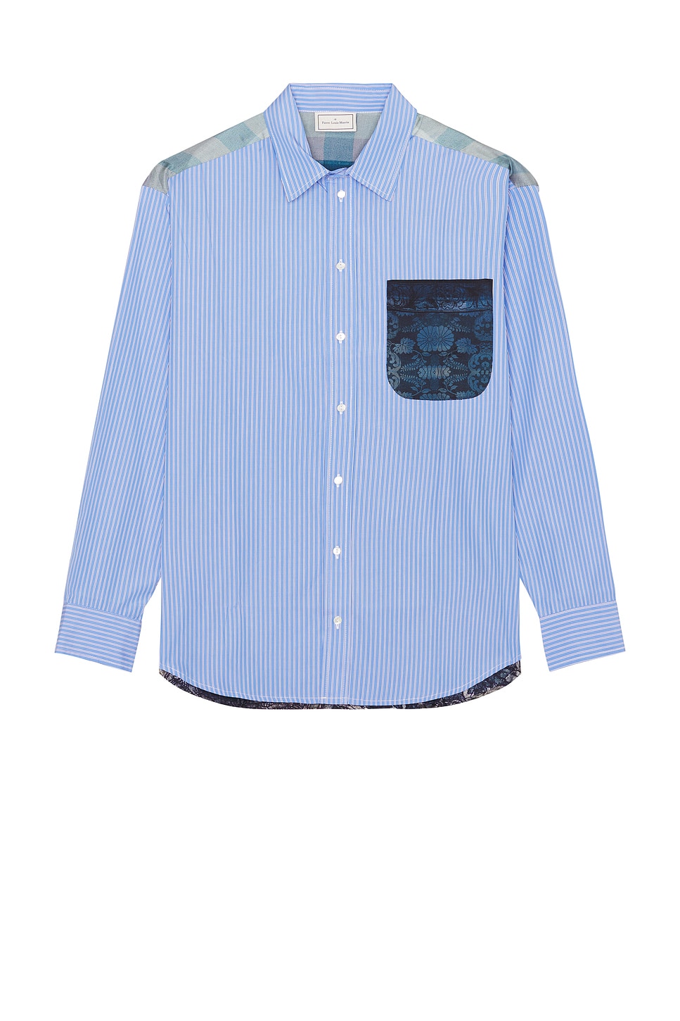 Image 1 of Pierre-Louis Mascia Longsleeve Shirt in Blue