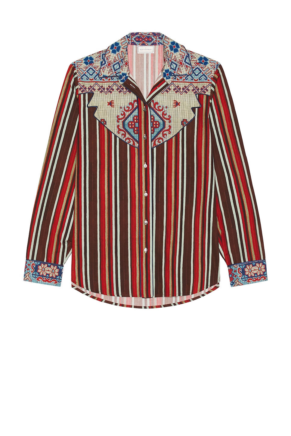 Image 1 of Pierre-Louis Mascia Longsleeve Shirt in Multi