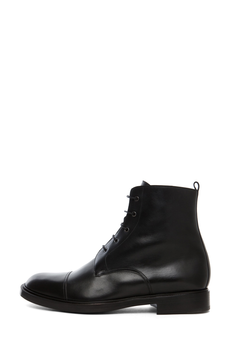 Image 1 of Pierre Hardy Lace Up Boot in Black