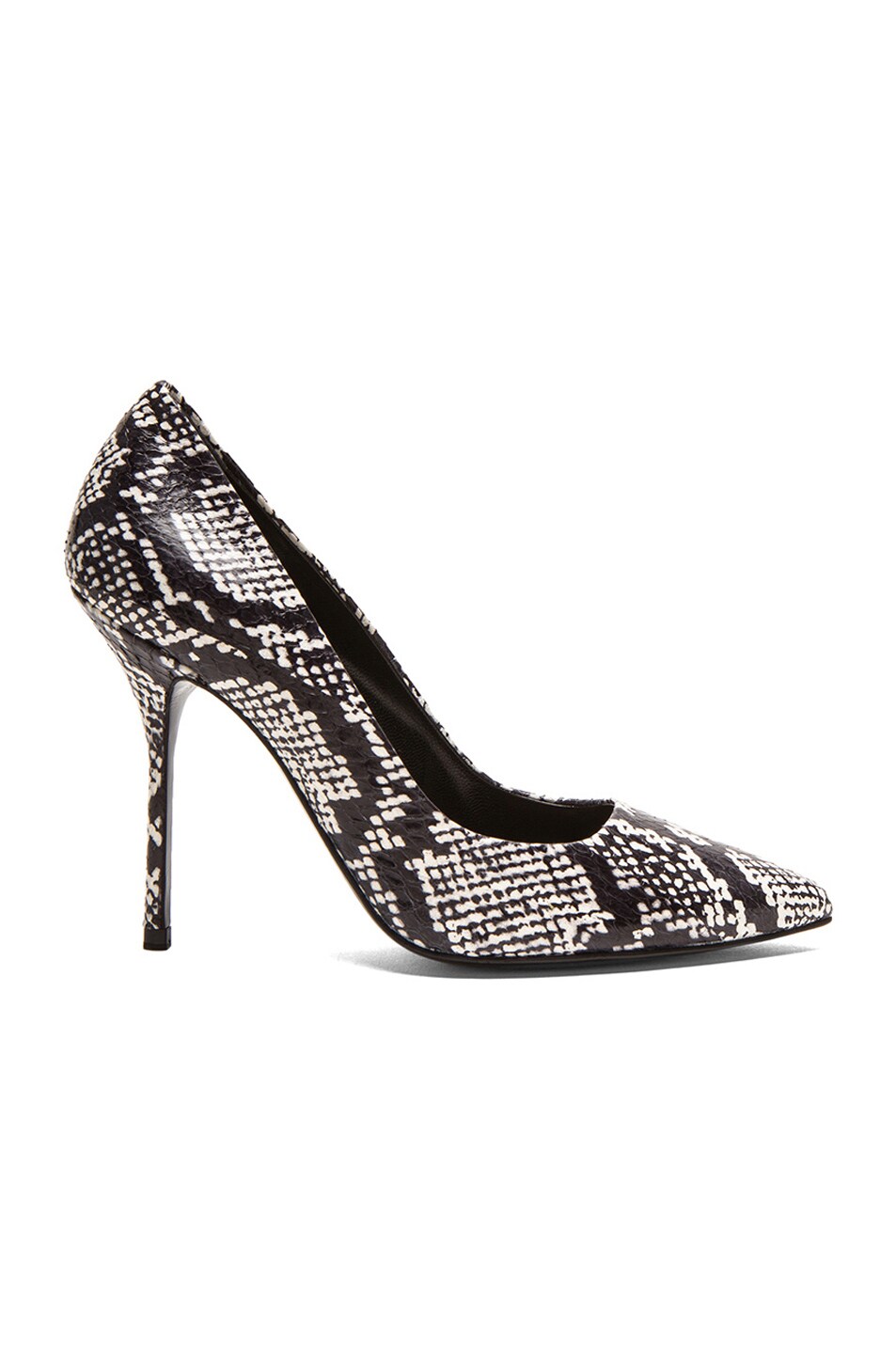 Image 1 of Pierre Hardy Classic Snake Pumps in Black & White