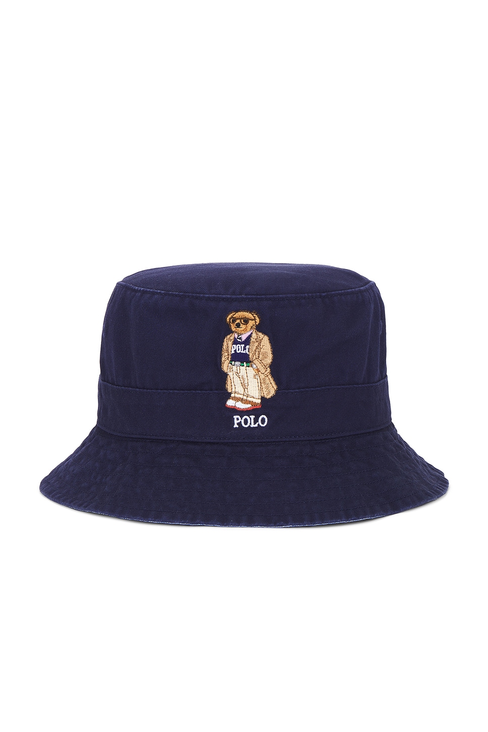 Polo Ralph Lauren Classic Twill Novelty Bear Loft Bucket Hat