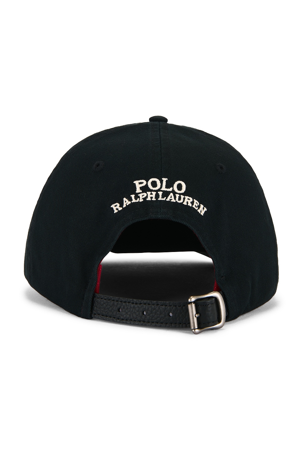 Polo Ralph Lauren Classic Twill Novelty Holiday Bear Sport Cap In Black